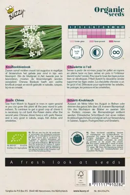 Buzzy® Bieslook Knoflook (BIO) - afbeelding 2