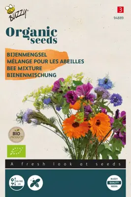 Buzzy® Bloemenmengsel Bijen (BIO) - afbeelding 1