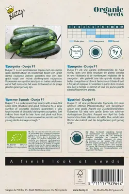 Buzzy® Courgette Dunja F1 (BIO) - afbeelding 2