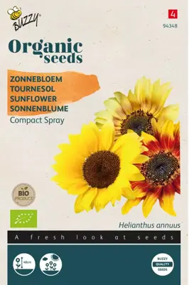 Buzzy® Helianthus, Zonnebloem Compact Spray(BIO) - afbeelding 1