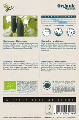 Buzzy® Komkommer Marketmore (BIO) - afbeelding 2