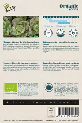 Buzzy® Kropsla Wonder van Vier Jaargetijden (BIO) - afbeelding 2
