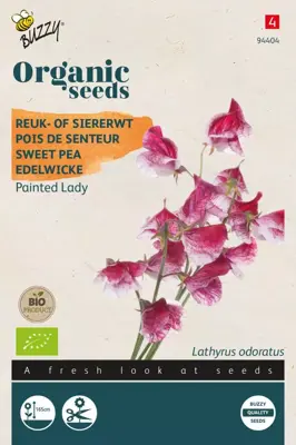 Buzzy® Lathyrus, Reuk- of siererwt Painted Lady(BIO) - afbeelding 1