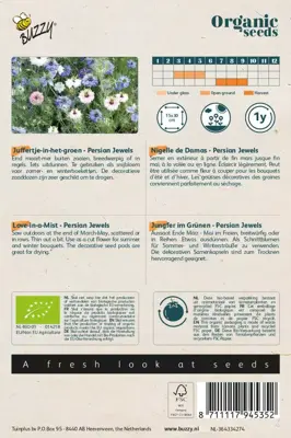 Buzzy® Nigella, Juffertje-in-het groen Persian Jewel - afbeelding 2