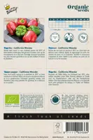 Buzzy® Paprika California Wonder (BIO) - afbeelding 2
