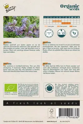Buzzy® Phacelia, Bijenvoer (BIO) - afbeelding 2