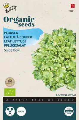 Buzzy® Pluksla Salad Bowl, groen (BIO) - afbeelding 1
