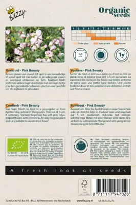 Buzzy® Saponaria, Koekruid Pink Beauty (BIO) - afbeelding 2