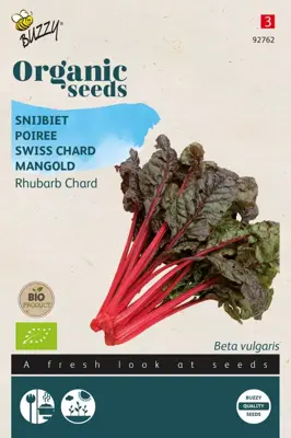 Buzzy® Snijbiet Rhubard Chard (BIO) - afbeelding 1