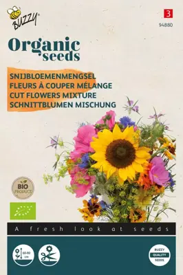 Buzzy® Snijbloemenmengsel (BIO) - afbeelding 1