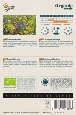 Buzzy® Snijbloemenmengsel (BIO) - afbeelding 2