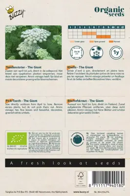 Buzzy® Tandenstoker The Giant (BIO) - afbeelding 2