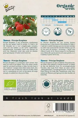 Buzzy® Tomaten Principe Borghese (BIO) - afbeelding 2