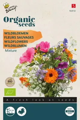 Buzzy® Wildbloemen mengsel (BIO) - afbeelding 1