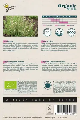 Buzzy® Winter Tijm (BIO) - afbeelding 2