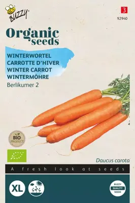 Buzzy® Winterwortelen Berlikumer 2 (BIO) - afbeelding 1
