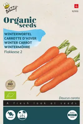 Buzzy® Winterwortelen Flakkesee 2 (BIO) - afbeelding 1