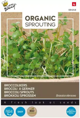 Buzzy zaden bio knip & eet broccolikers - afbeelding 1