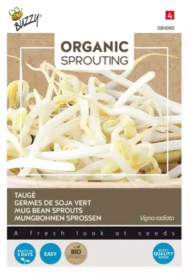 Buzzy zaden Bio Knip & Eet Tauge - afbeelding 1
