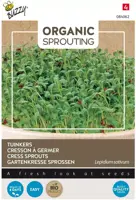 Buzzy zaden bio knip & eet tuinkers - afbeelding 1