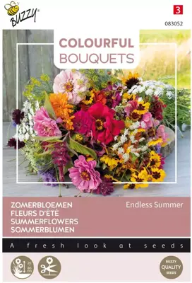 Buzzy zaden Colourful Bouquets, endless summer - afbeelding 1
