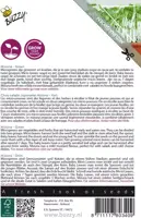 Buzzy zaden Microgreens, Mizuna Green - afbeelding 2