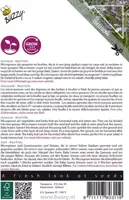 Buzzy zaden Microgreens, Mosterd Red Frills - afbeelding 2