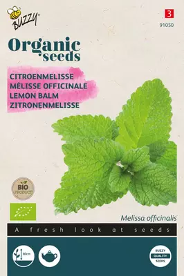 Buzzy zaden Organic Citroenmelisse (BIO) - afbeelding 1