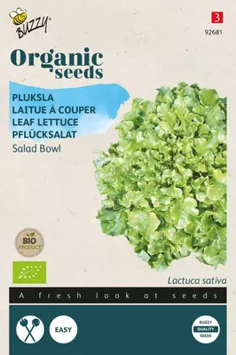 Buzzy zaden organic Pluksla salad bowl, groen (BIO) - afbeelding 1