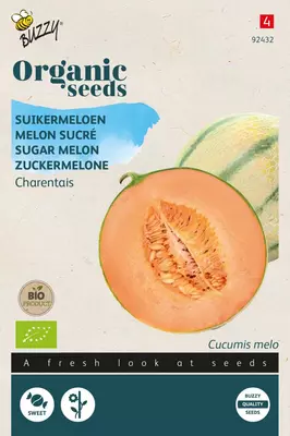 Buzzy zaden organic Suikermeloen charentais (BIO) - afbeelding 1