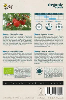 Buzzy zaden organic tomaat principe borghese (BIO) - afbeelding 2