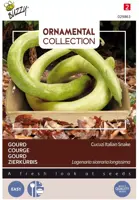 Buzzy zaden ornamental gourd italian edible/cucuzi - afbeelding 1