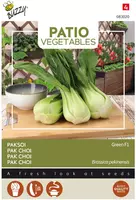 Buzzy zaden Patio Vegetables, Pak Choi Green - afbeelding 1