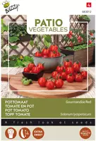 Buzzy zaden Patio Vegetables, Tomaat Gourmandise Red - afbeelding 1