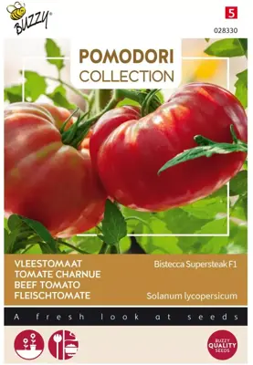 Buzzy zaden Pomodori, Vleestomaat Bistecca F1 - afbeelding 1