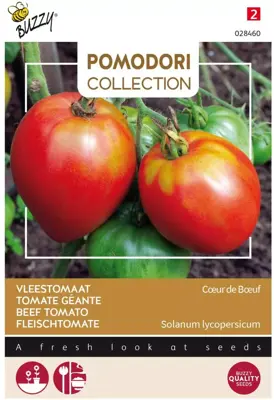 Buzzy zaden Pomodori, Vleestomaat Cœur de Bœuf - afbeelding 1