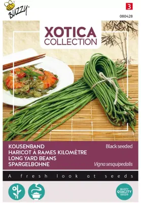 Buzzy zaden xotica kousenband, zwartzadig - afbeelding 1