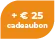 + cadeaubon t.w.v. €25