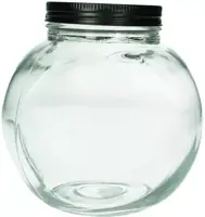 Canister blackboard glass 16,8x11,4x16,9cm kopen?