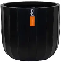 Capi bloempot Bol Craft 17x15 cm zwart kopen?