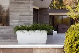 Capi Europe Bak rechthoek Arc Granite 90x35x40 warm taupe - afbeelding 4