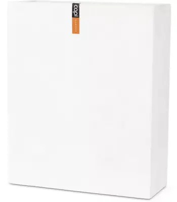 Capi lux terrasafscheiding plantenbak terrazzo 88x36x100 cm wit - afbeelding 1