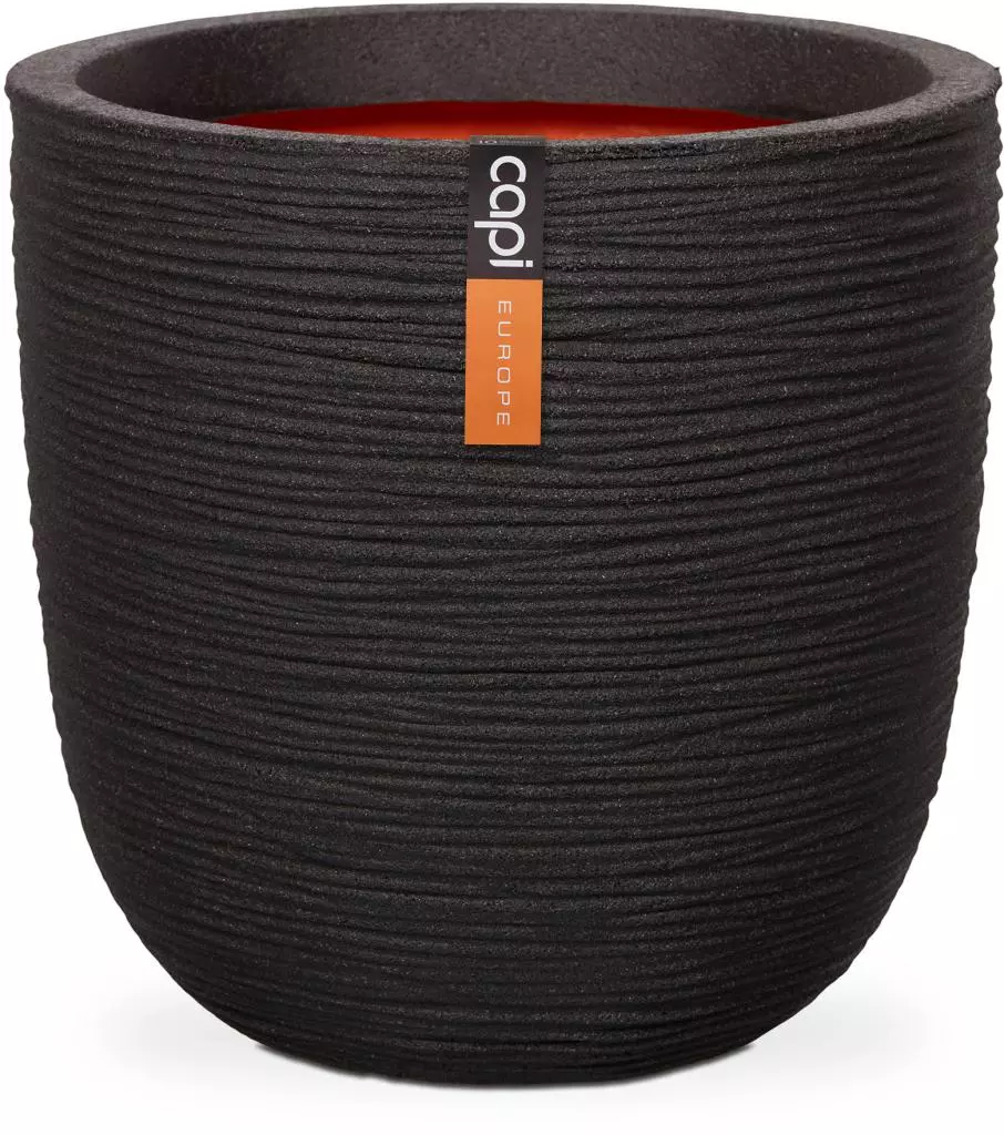 Spetebo Spirale à herbes en plastique anthracite - 52 x 43 cm - Escalier rond avec 6