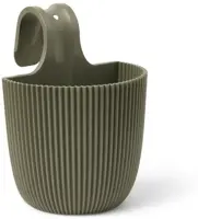 Capi nature groove bol balkonbak 21x28 cm groen - afbeelding 2