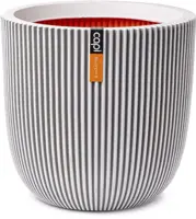Capi nature groove nl bol bloempot 35x34 cm ivoor - afbeelding 1
