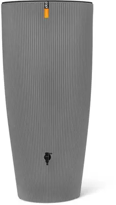 Capi nature groove  regenton 66x140 cm grijs