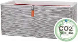 Capi nature rib nl kunststof plantenbak 73x39x32 cm ivoor - afbeelding 2