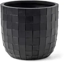 Capi Pot bol blocks d14h13cm zwart - afbeelding 1