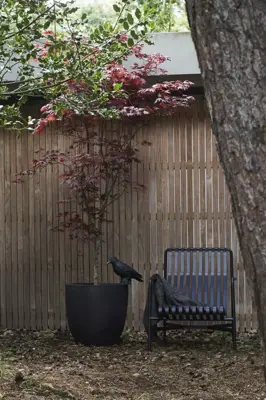 Capi urban smooth nl bloempot egg 54x52 cm zwart - afbeelding 5