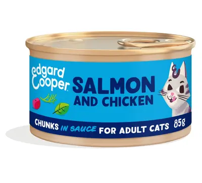CAT E AD CHUNKS SALMON/CHICKEN 0.085 KG
